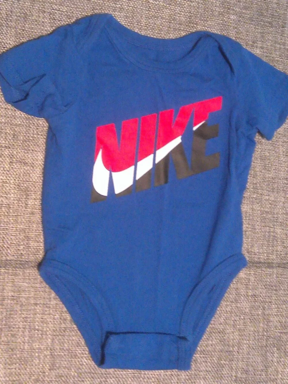 Nike Baby Boys Bodysuit Onesies 3-Piece Lot Size 3M 100% Cotton